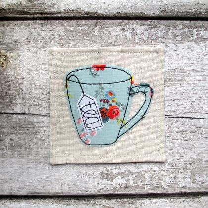 Tea Mug Coaster, Gift For A Tea Lover / Teacher /..