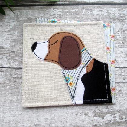 Beagle Coaster, Beagle Owner Gift