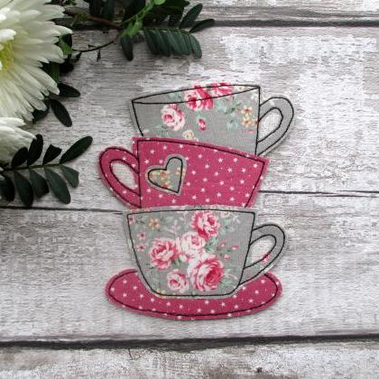 Fabric Bookmark, Bookish Tea Lover ..