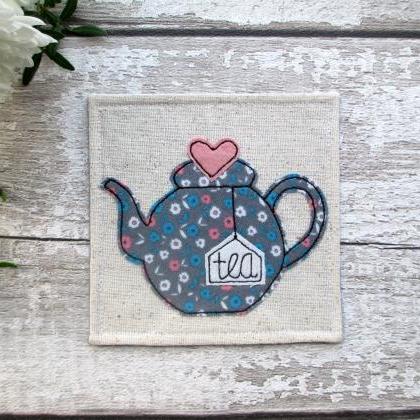 Teapot Coaster, Tea For One Gift Idea, Retirement..