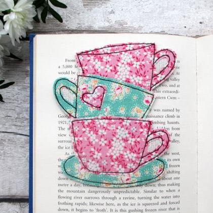 Tea Lover Bookmark, Reading Gift Fo..