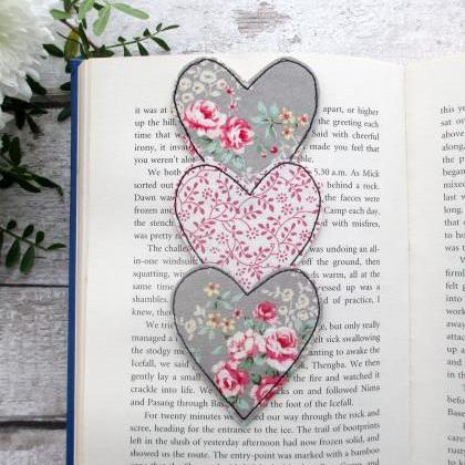 Heart Trio Bookmark, Small Reading ..