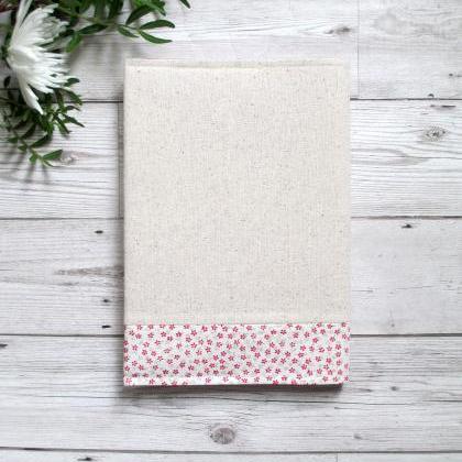 A5 Fabric Notebook, Gift For A Tea ..