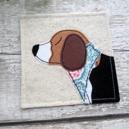 Beagle Coaster, Beagle Owner Gift