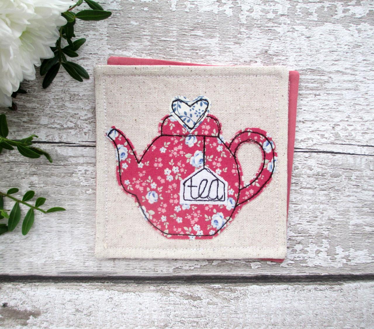 Teapot Coaster, Tea For One Gift Idea on Luulla