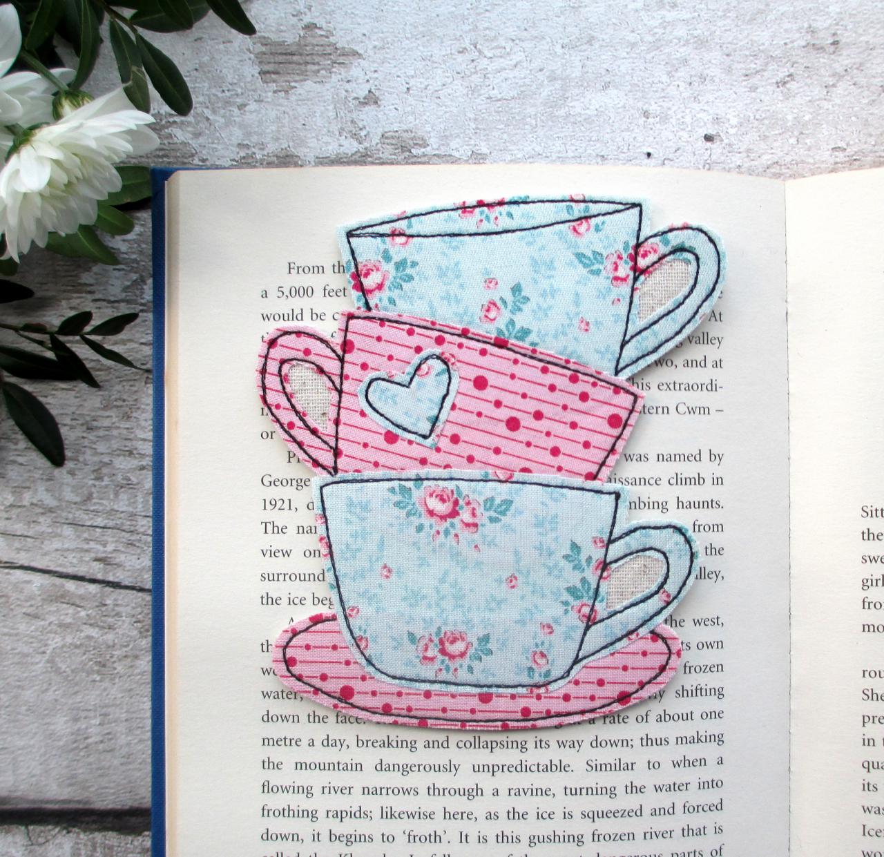 Tea Lovers Bookmark, Mother's Day Gift Idea