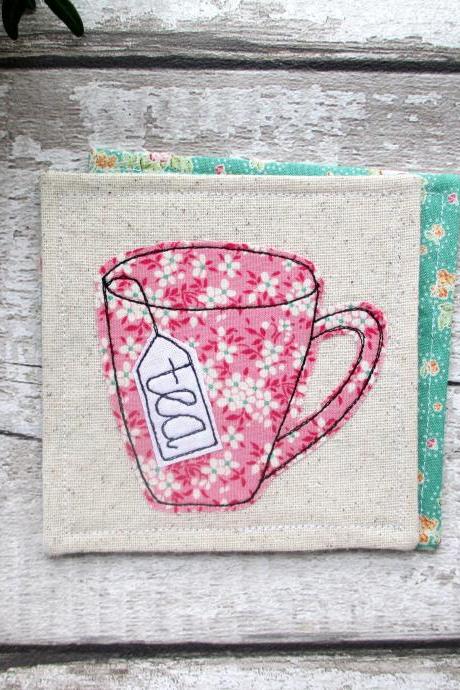 Tea Coaster, Housewarming Gift For A Tea Lover